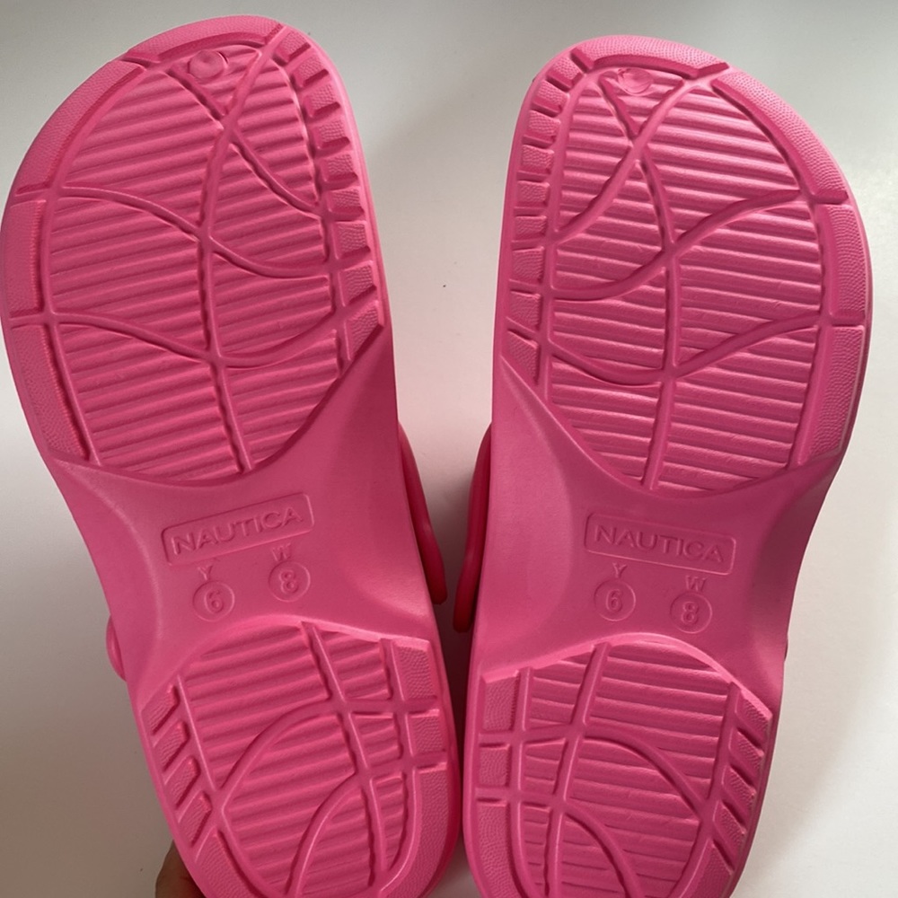 Nautica River Edge Crocs Clog Slides - image 5